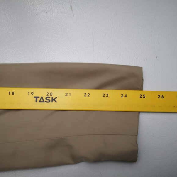 Ricki's Ladies Size Small Tan Lined 1 Button Closure Belted Trench Coat - Picture 8 of 12